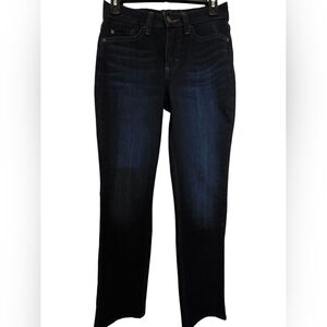 Lee Midrise Straight Leg Women's Blue Jeans Denim Size 4 Medium